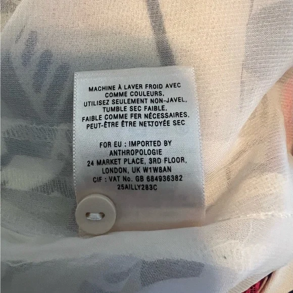 Anthropologie Vanessa Virginia Ink Set Bloom Fit &
Flare Dress Size 2 - Picture 8 of 9